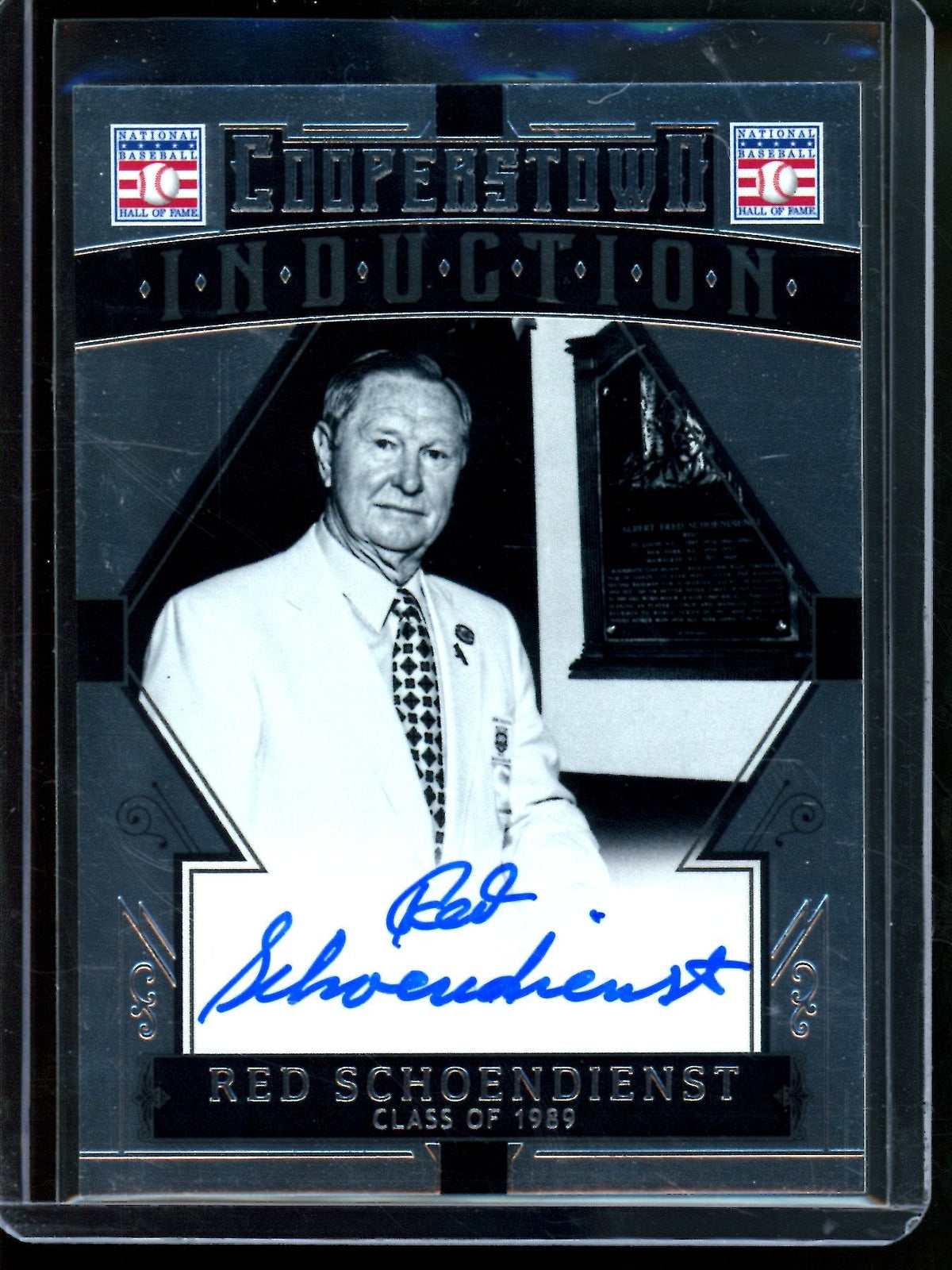 2015 Panini Cooperstown Red Schoendienst Autograph Cardinals