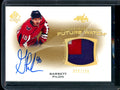 2021 Upper Deck SP Authentic Garrett Pilon Future Watch Patch Autograph /100 Capitols
