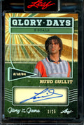 2026 Leaf Glory of the Game Ruud Gullit Glory Days Autograph /25 Netherlands