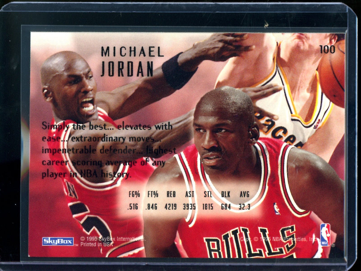 1995/96 Skybox Michael Jordan Emotion Bulls
