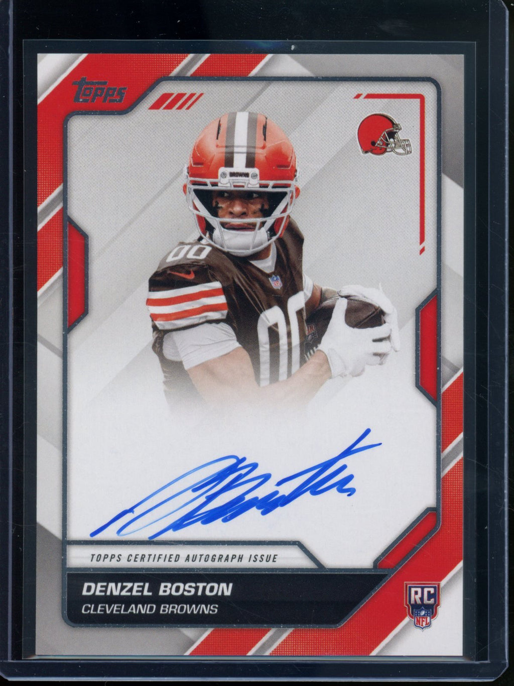 2026 Topps Flagship Denzel Boston Rookie RC Autograph First Signatures Browns