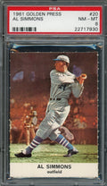 1961 Golden Press Al Simmons #5 PSA 8 Oakland Oaks
