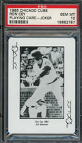 1985 Playing Cards Ron Cey Joker PSA 10 Cubs