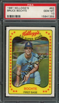 1981 Kellogg's Bruce Bochte #62 PSA 10 Mariners