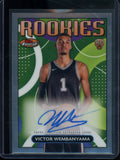 2023/24 Topps Finest Victor Wembanyama Finest Rookies RC Autograph #RFA-VW Spurs