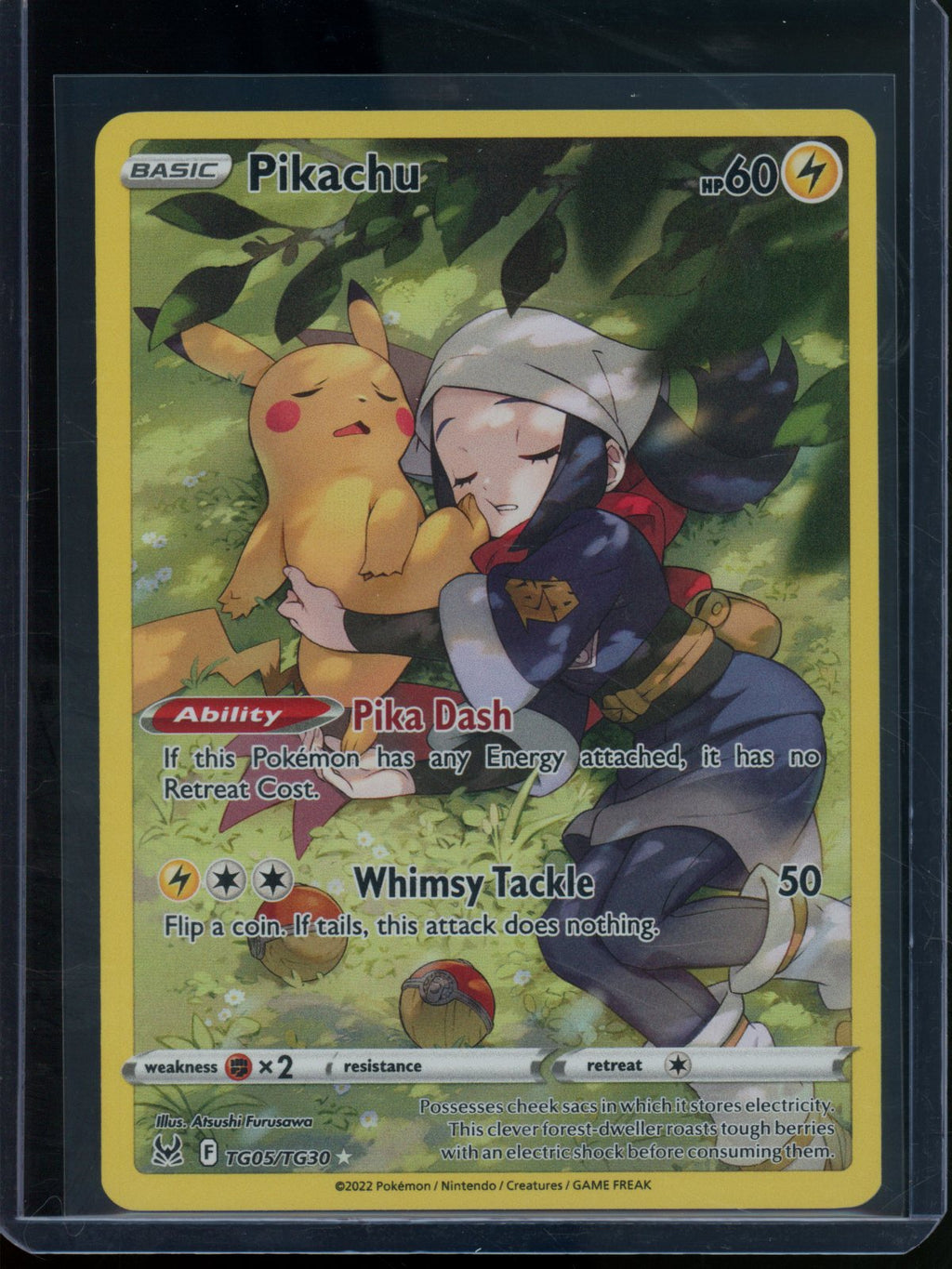 2022 Pokemon Lost Origin Pikachu TG05/TG30