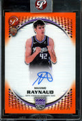 2025/26 Topps Pristine Maxime Raynaud Orange Rookie Encased Autograph /25 Kings