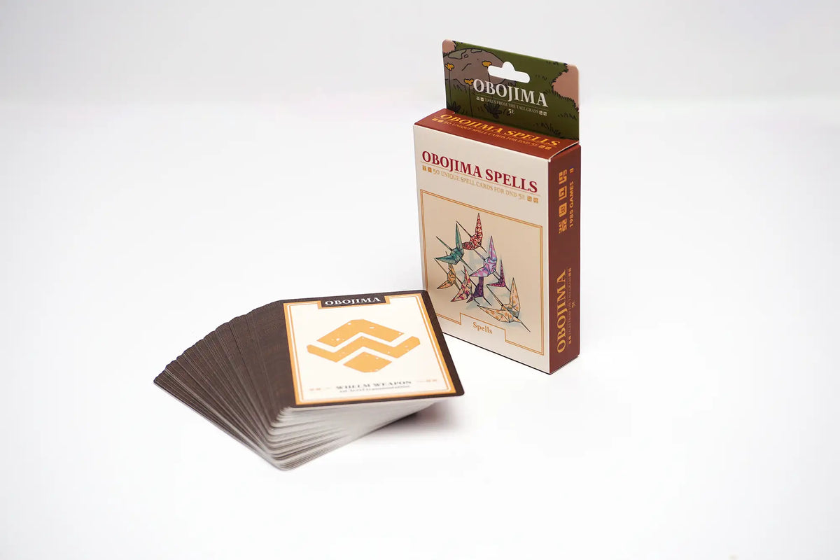 Spell Deck - 50 New Spells from Obojima